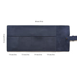 4 Slot Watch Roll - Space Blue