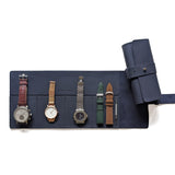 4 Slot Watch Roll - Space Blue