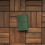 RS // Tropical Green w/ Tan Pocket TN Journal Cover - Passport