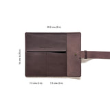 2 Slot Watch Roll - Truffle Brown