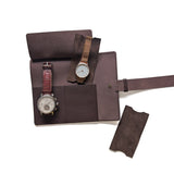 2 Slot Watch Roll - Truffle Brown