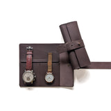 2 Slot Watch Roll - Truffle Brown