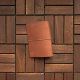 RS // Tuscan Tan w/ Cactus Green Pocket Journal Cover - A6