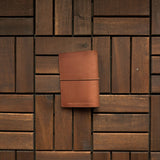 RS // Tuscan Tan w/ Cola Brown Pockets TN Journal Cover - Passport