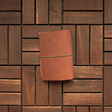 RS // Tuscan Tan w/ Mauve Pocket Journal Cover - A6