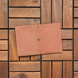 RS // Tuscan Tan w/ Forest Green & Sunshine Yellow TN Journal Cover - Passport