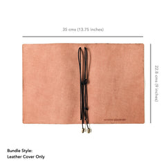 Tuscan Tan TBC Travellers Journal | A5 [Italian Vachetta]