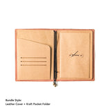 Tuscan Tan TBC Travellers Journal | A5 [Italian Vachetta]