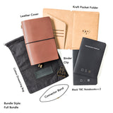 Tuscan Tan TBC Travellers Journal | A6 [Italian Vachetta]