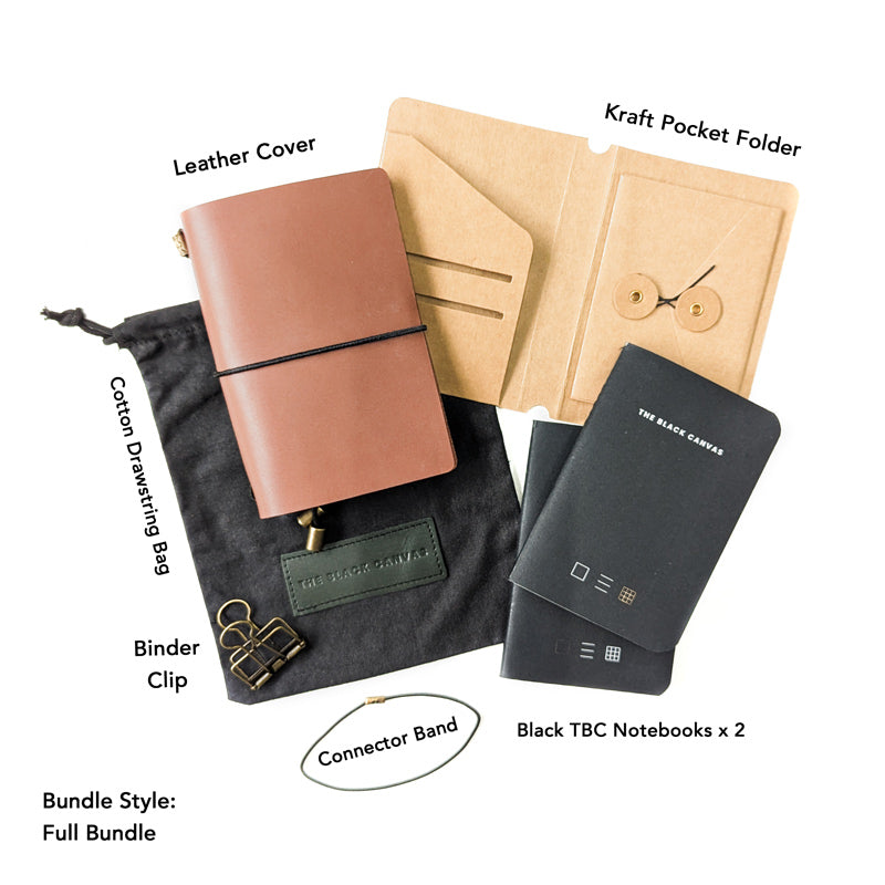 Tuscan Tan TBC Travellers Journal | Passport [Italian Vachetta]