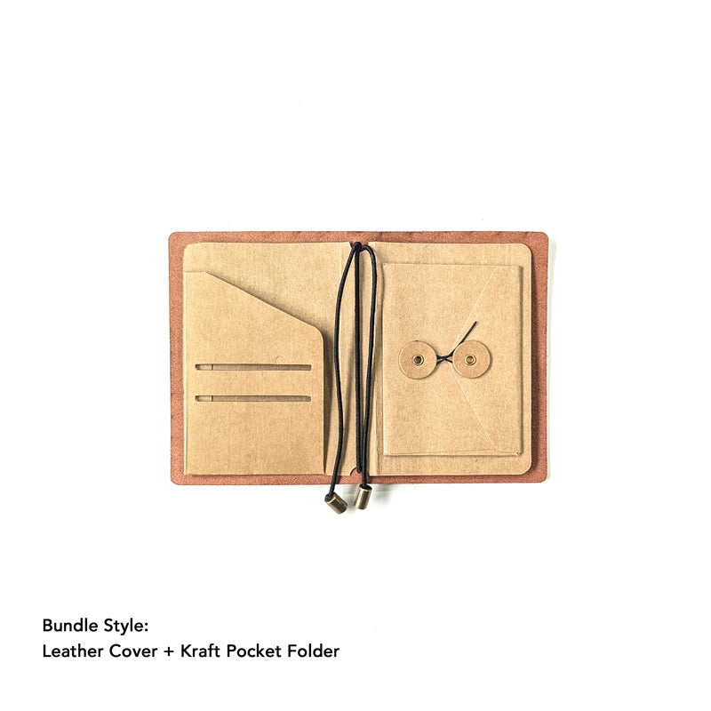 Tuscan Tan TBC Travellers Journal | Passport [Italian Vachetta]
