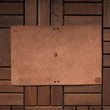 RS // Tuscan Tan w/ Textured Brown Pocket Journal Cover - A5