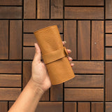 2 Slot Watch Roll - Windsor Tan