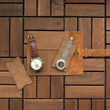 2 Slot Watch Roll - Windsor Tan