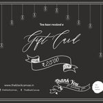 Gift Card - The Black Canvas