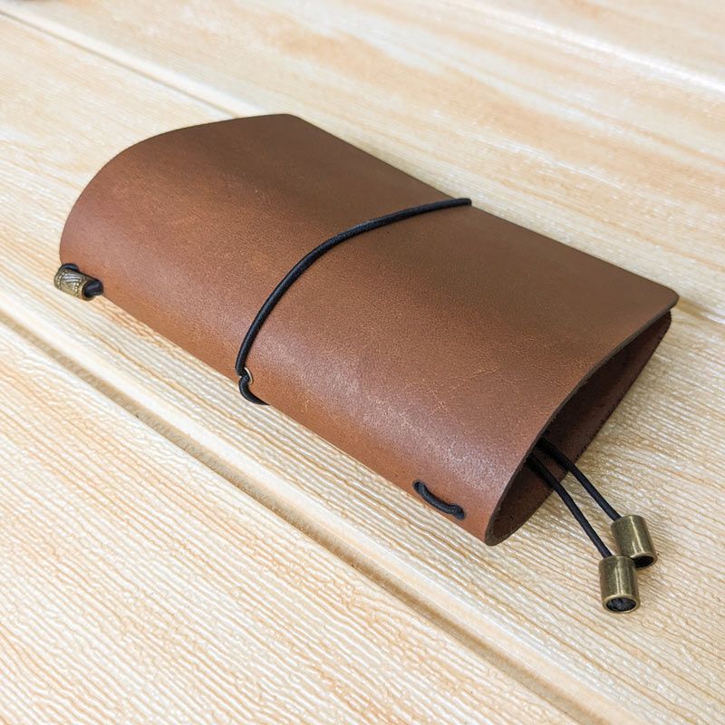 Chestnut Tan TBC Travellers Journal | Passport - The Black Canvas