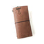 Chestnut Tan TBC Travellers Journal | Slim - The Black Canvas
