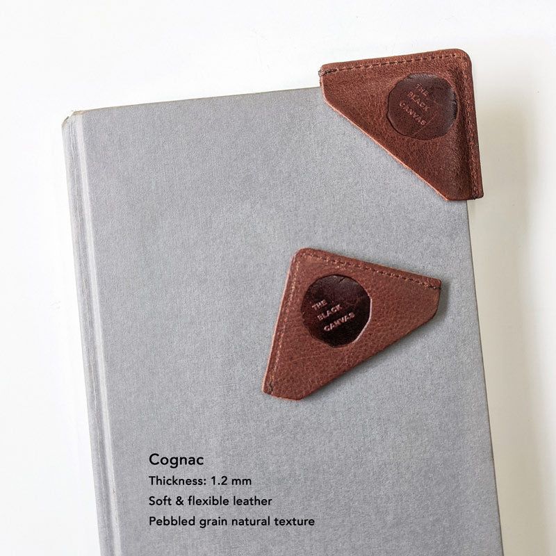 Corner Bookmarks - The Black Canvas