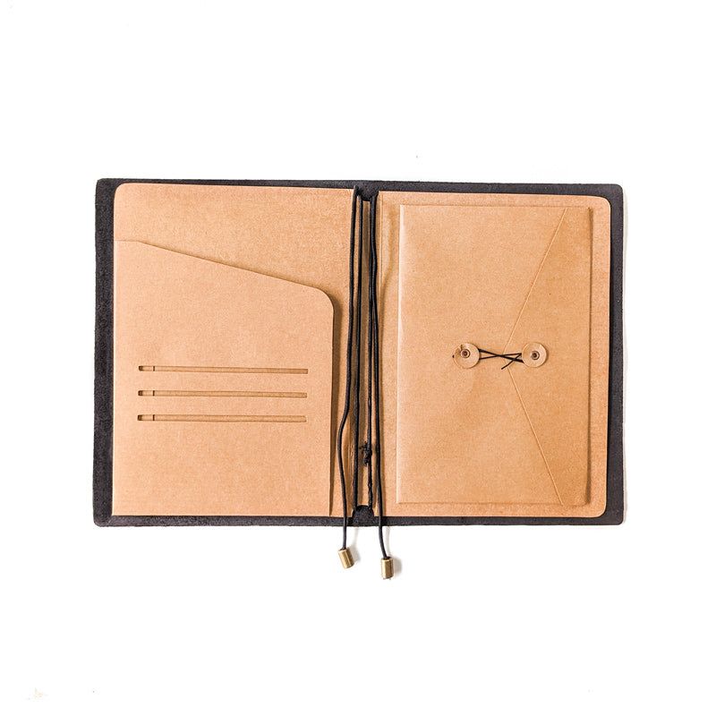 Safari Brown TBC Travellers Journal | A5 - The Black Canvas