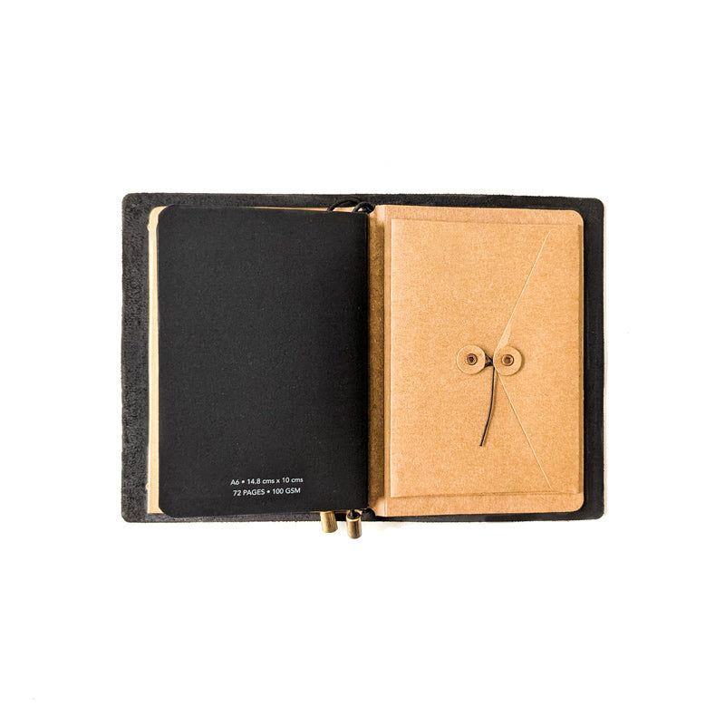 Hunter Green TBC Travellers Journal | A6 - The Black Canvas