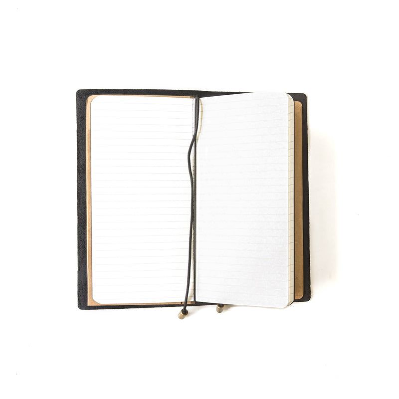 Mahogany Brown TBC Travellers Journal | Slim - The Black Canvas