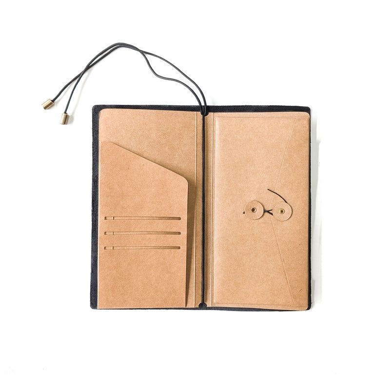 Mahogany Brown TBC Travellers Journal | Slim - The Black Canvas