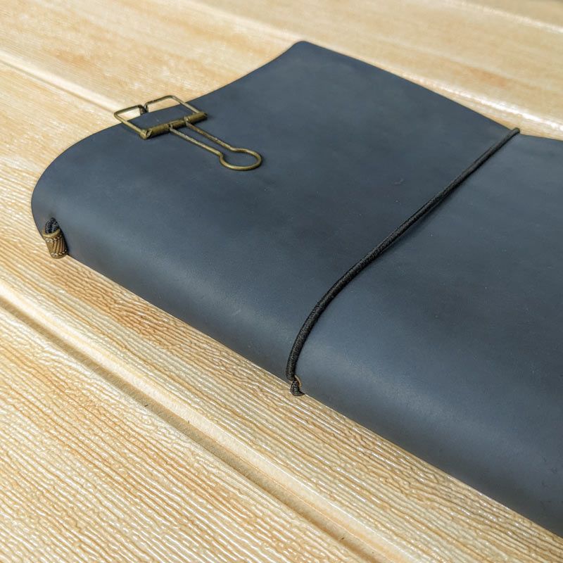 Dusty Blue TBC Travellers Journal | A5 - The Black Canvas