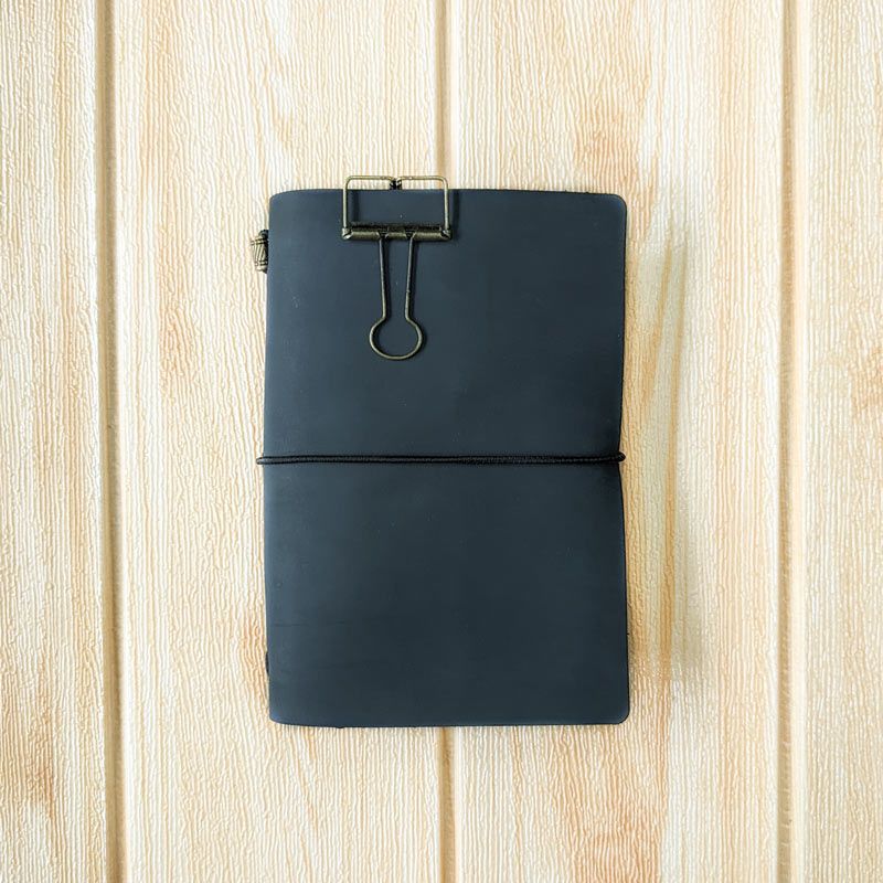 Dusty Blue TBC Travellers Journal | A6 - The Black Canvas