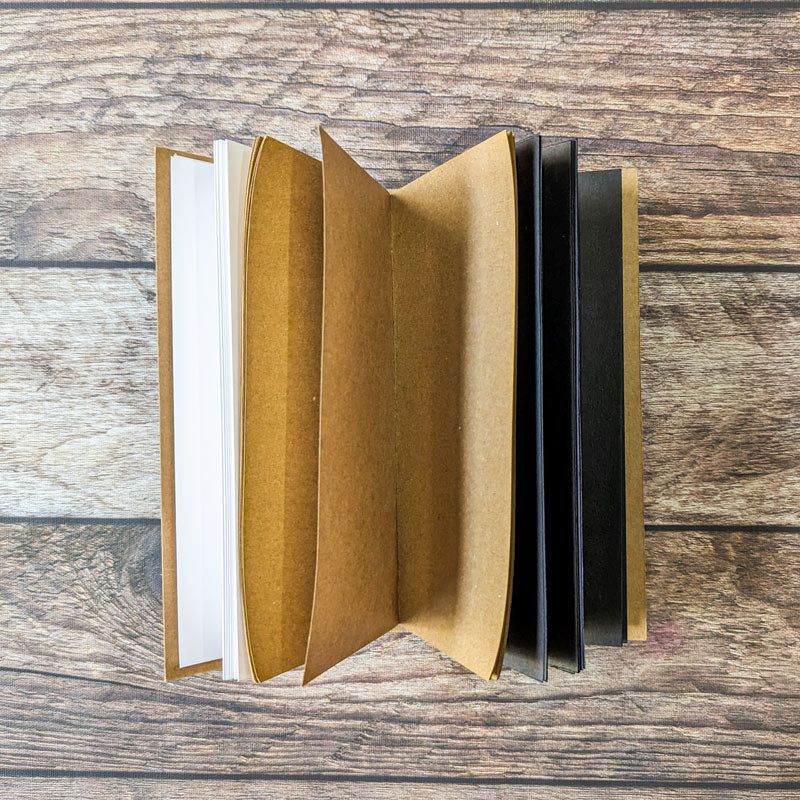 Hinterland Triad Notebooks - Slim - The Black Canvas