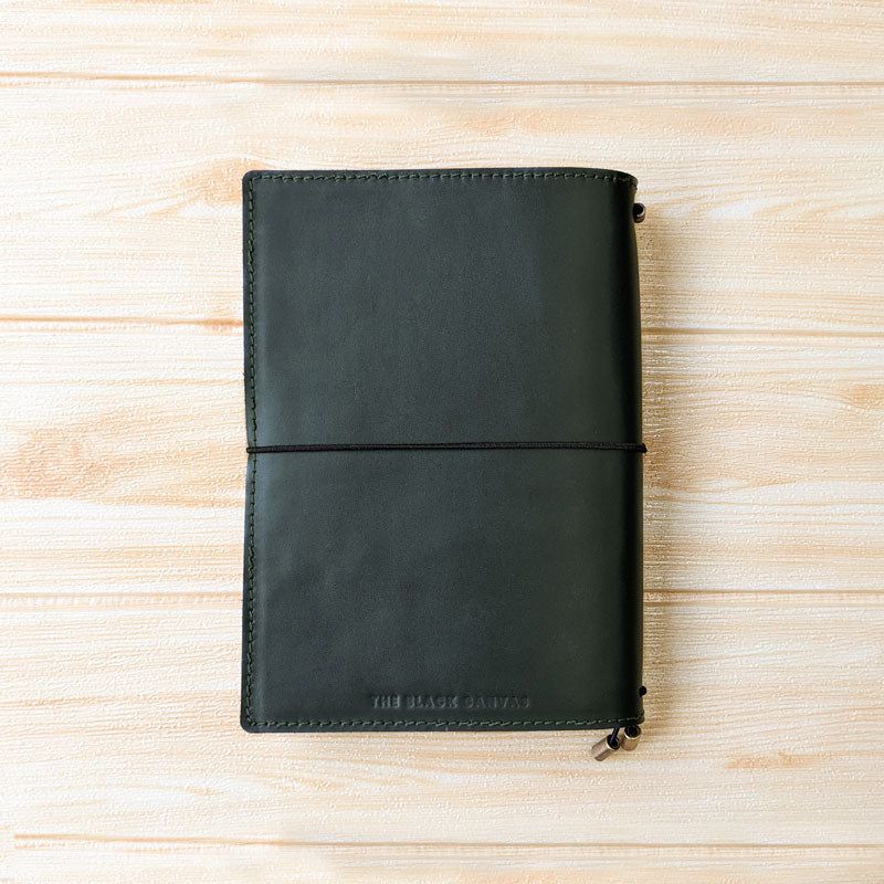 Hunter Green TBC Travellers Journal | A5 - The Black Canvas