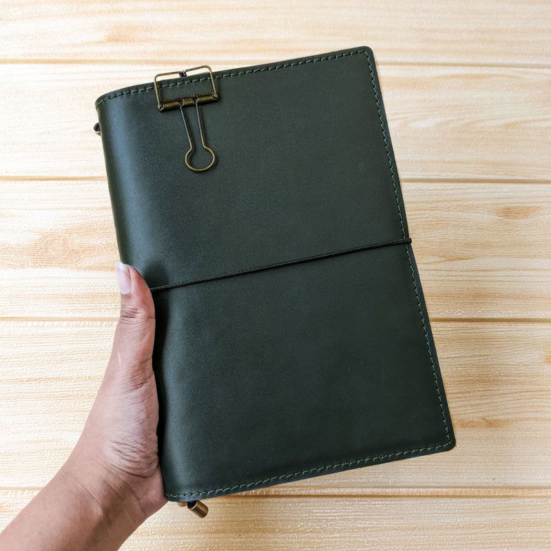 Hunter Green TBC Travellers Journal | A5 - The Black Canvas