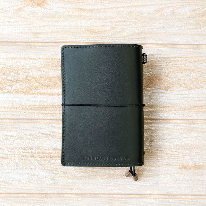 Hunter Green TBC Travellers Journal | A6 - The Black Canvas