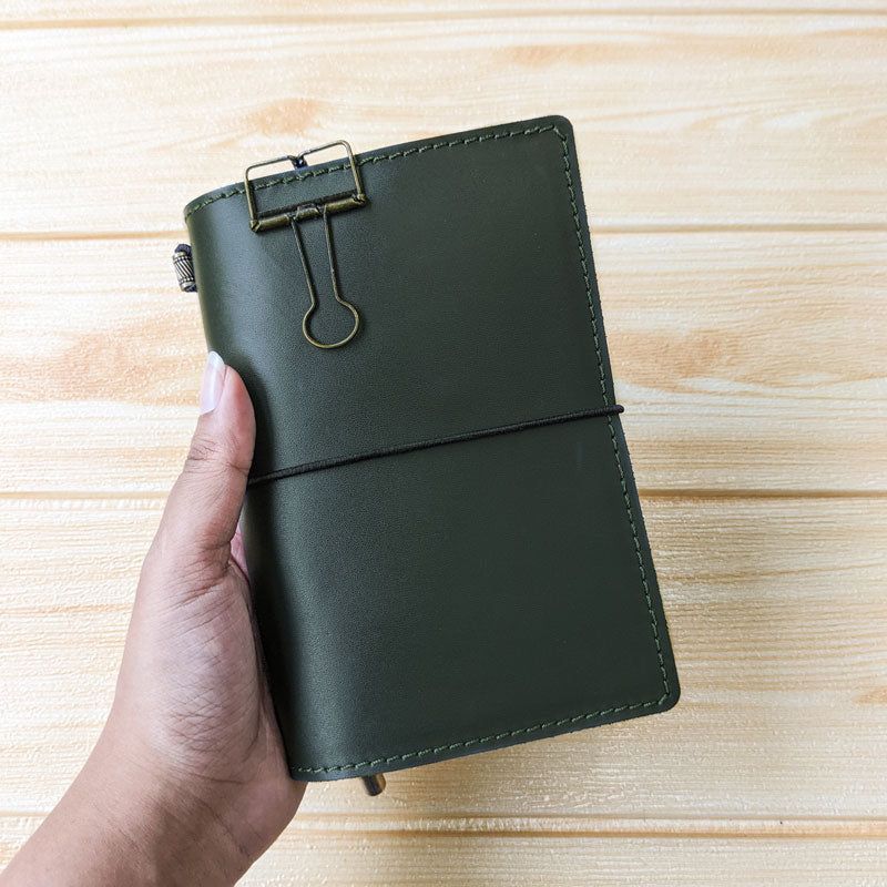 Hunter Green TBC Travellers Journal | A6 - The Black Canvas