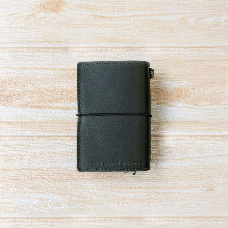 Hunter Green TBC Travellers Journal | Passport - The Black Canvas
