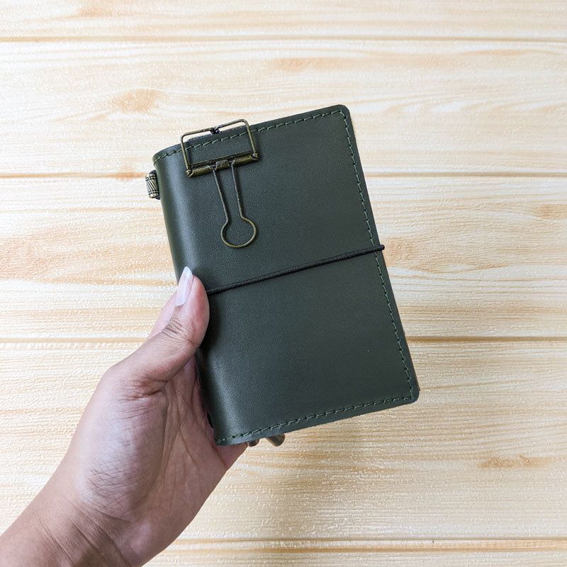 Hunter Green TBC Travellers Journal | Passport - The Black Canvas