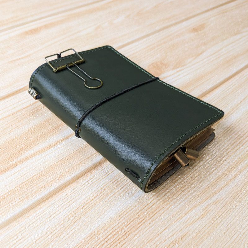 Hunter Green TBC Travellers Journal | Passport - The Black Canvas