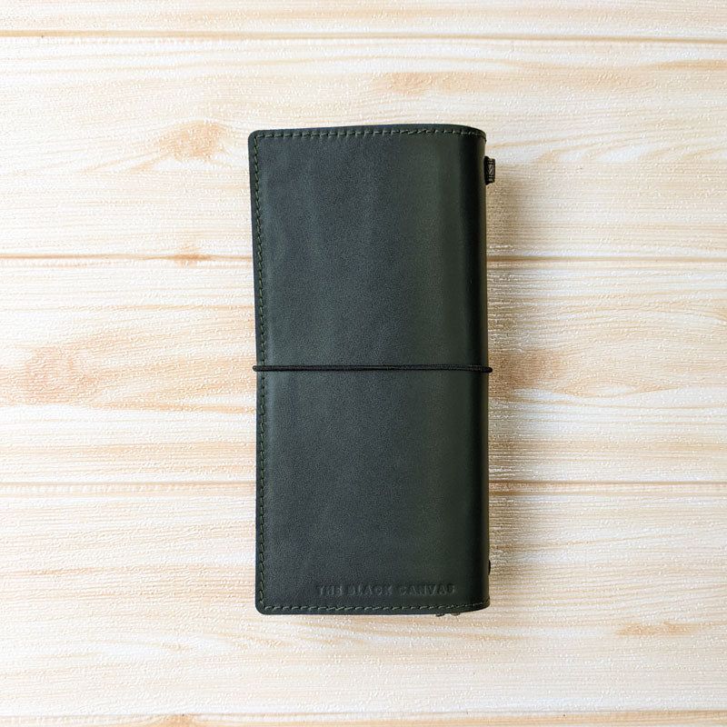 Hunter Green TBC Travellers Journal | Slim - The Black Canvas
