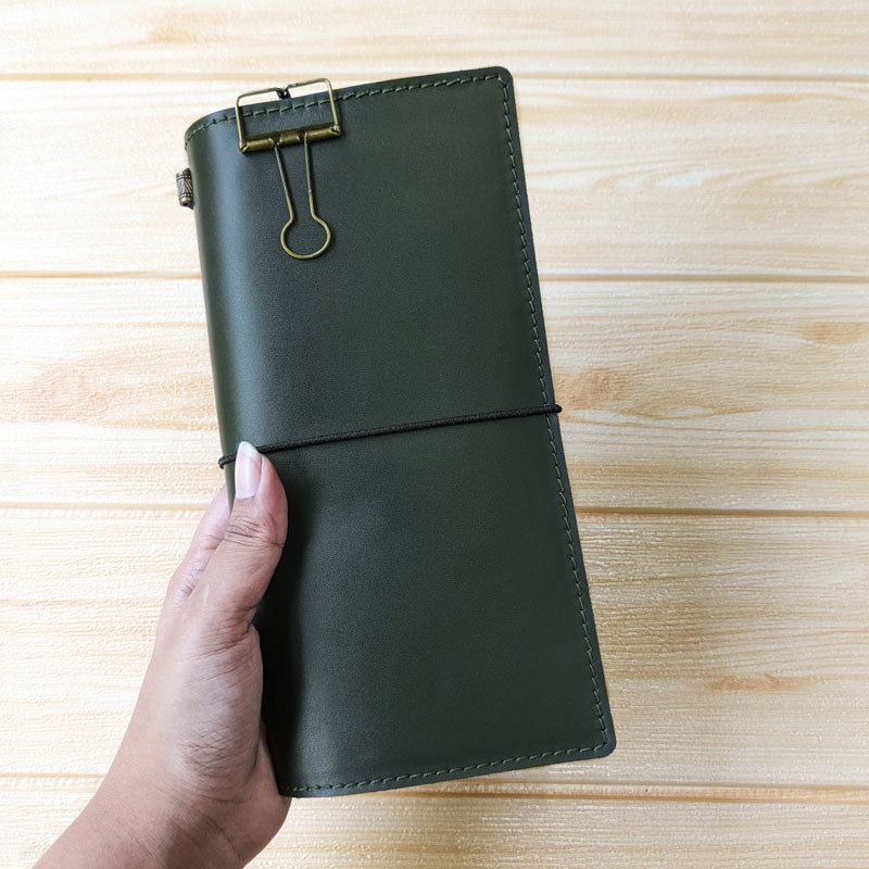 Hunter Green TBC Travellers Journal | Slim - The Black Canvas