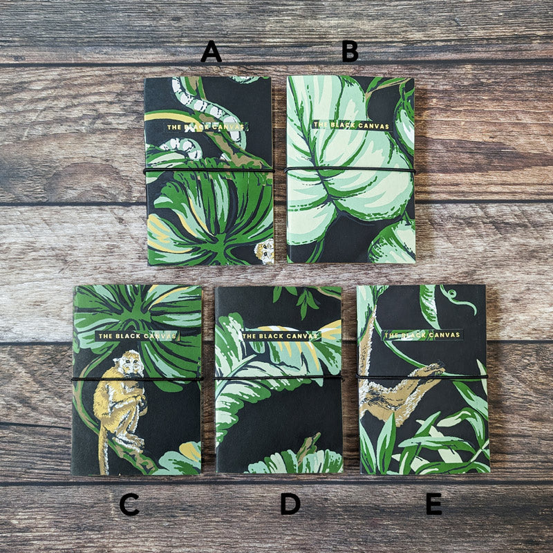 Jungle Book Black Notebooks - A6