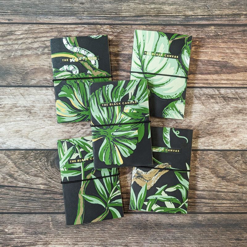 Jungle Book Black Notebooks - A6 - The Black Canvas