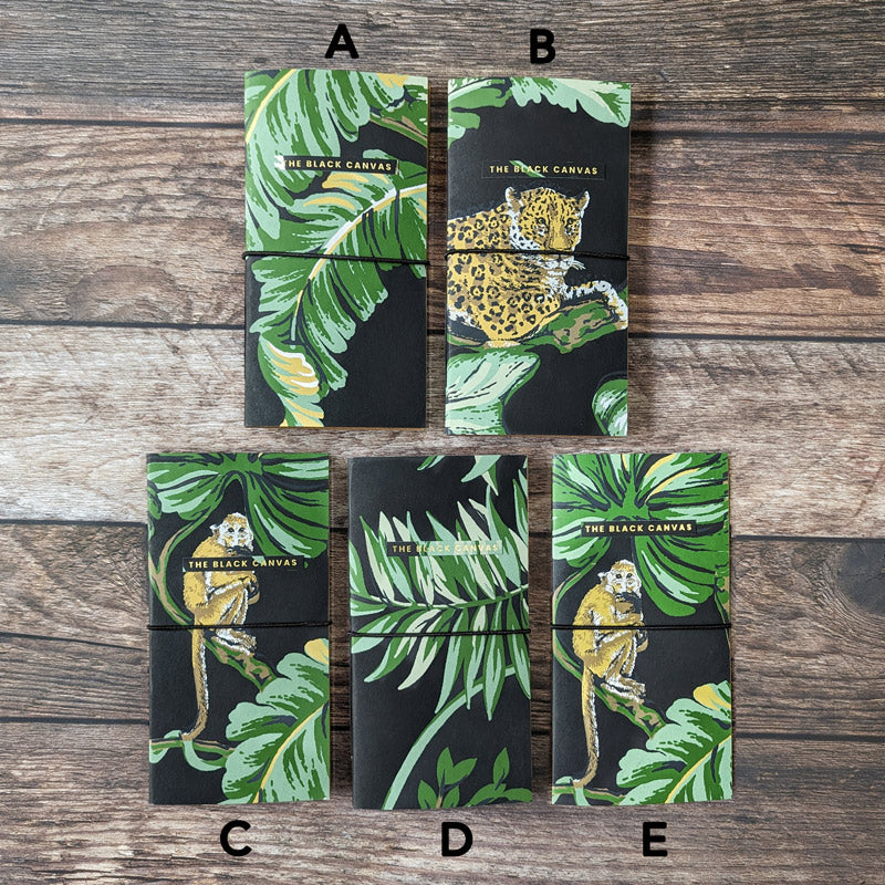 Jungle Book Black Notebooks - Slim