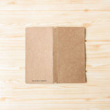 Kraft Pocket Folder - Slim - The Black Canvas