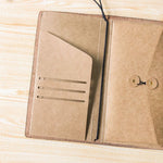 Kraft Pocket Folder - Slim - The Black Canvas