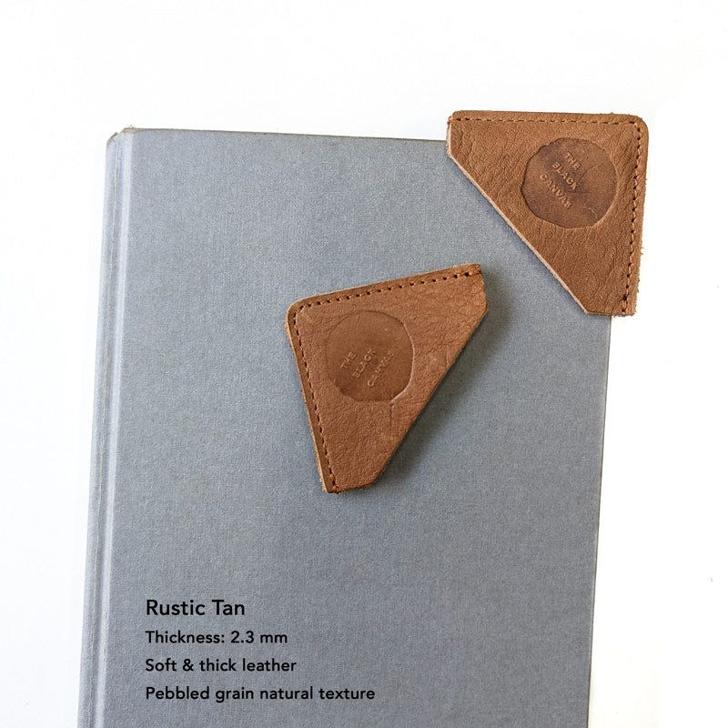 Corner Bookmarks - The Black Canvas