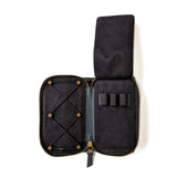 Zipper Pen Case - The Black Canvas