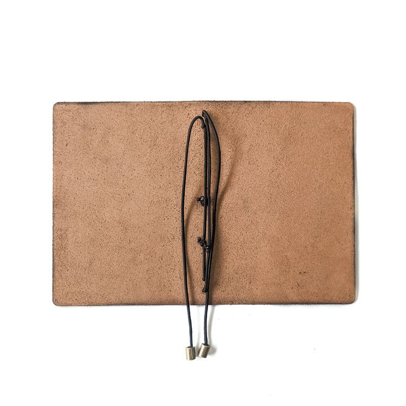 Mahogany Brown TBC Travellers Journal | A6 - The Black Canvas
