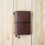 Mahogany Brown TBC Travellers Journal | Passport - The Black Canvas