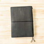 Safari Brown TBC Travellers Journal | A5 - The Black Canvas