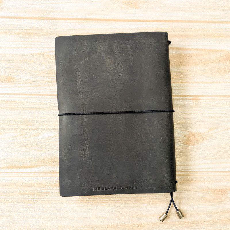 Safari Brown TBC Travellers Journal | A5 - The Black Canvas