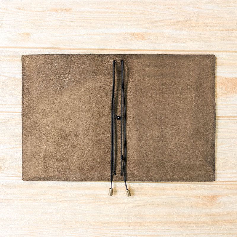 Safari Brown TBC Travellers Journal | A5 - The Black Canvas